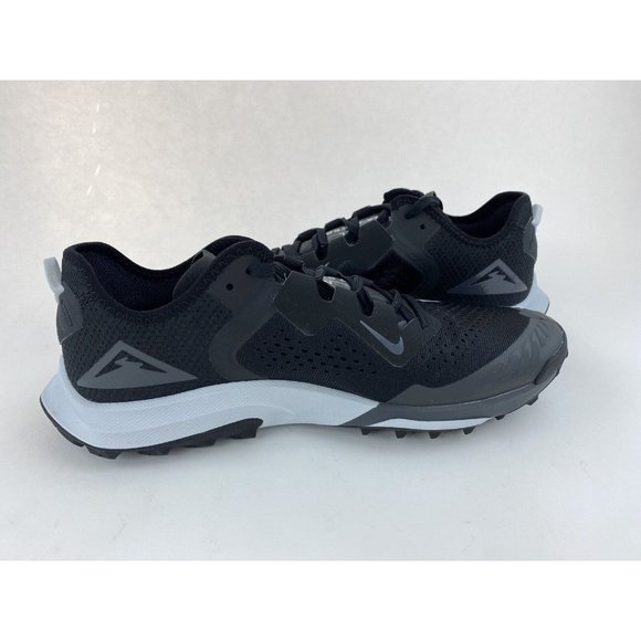 Nike Air Zoom Terra Kiger 7 Black Pure Platinum Men's Trail Running Shoes CW6062 - Picture 9 of 12